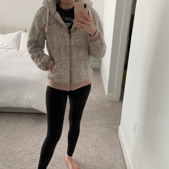 THREAD & SUPPLY Teddy zip up - Picture 4 of 5